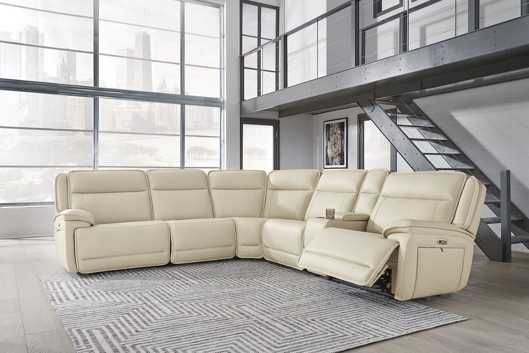 Double Deal 6PC Power Reclining Sectional