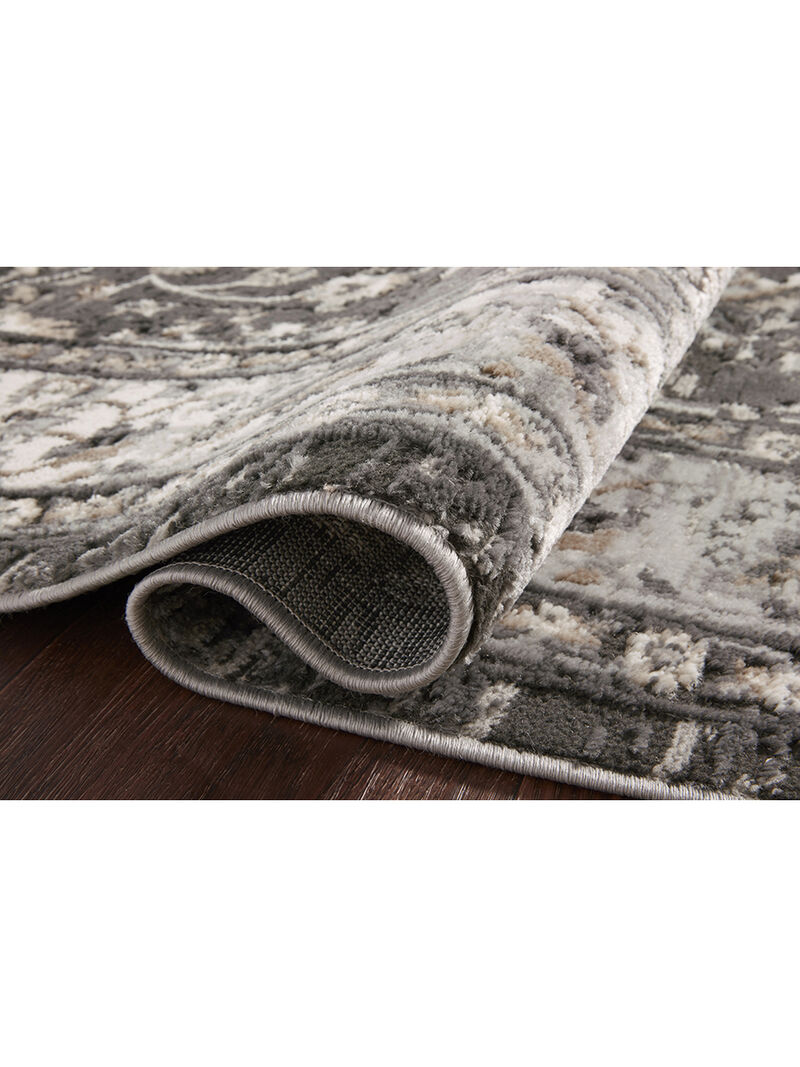 Estelle EST02 Charcoal/Grey 18" x 18" Sample Rug