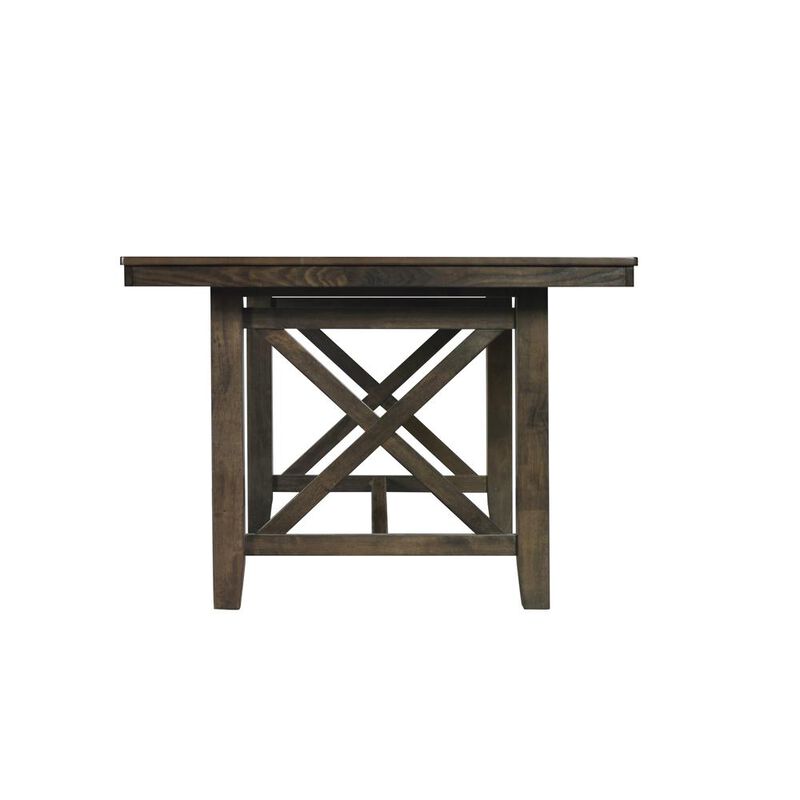 New Classic Furniture Julius 66 Rectangle Dining Table-Walnut
