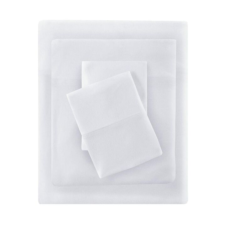Belen Kox White Jersey Knit Sheet Set, Belen Kox