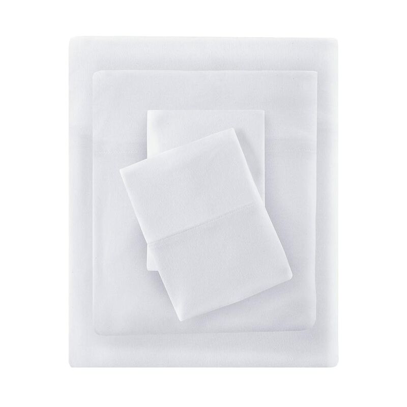Belen Kox White Jersey Knit Sheet Set, Belen Kox