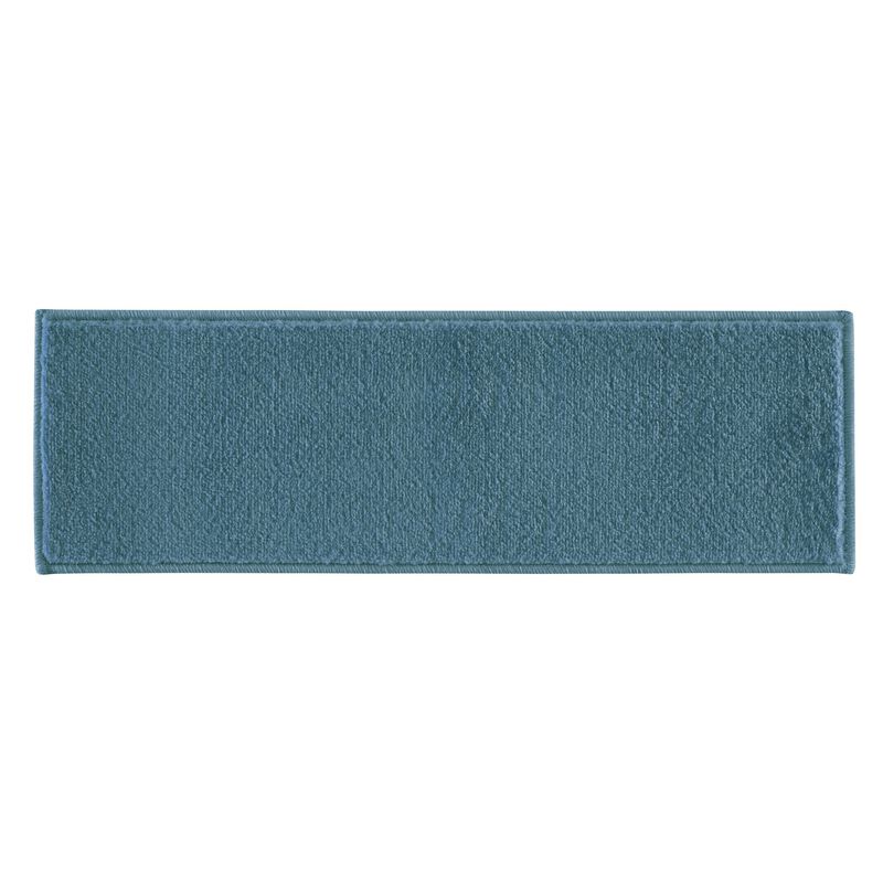 SUSSEXHOME Carpet Stair Treads Easy to Install with Double Adhesive Tape - Safe, 9" X 28" - Teal
