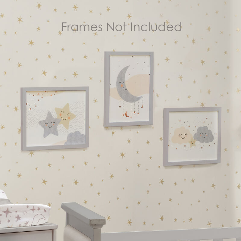 Lambs & Ivy Goodnight Moon 3-Piece Unframed Nursery/Child Wall Art 11� X 14�