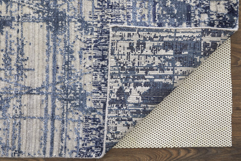 Eastfield 69AEF 3' x 5' Blue/Ivory Rug