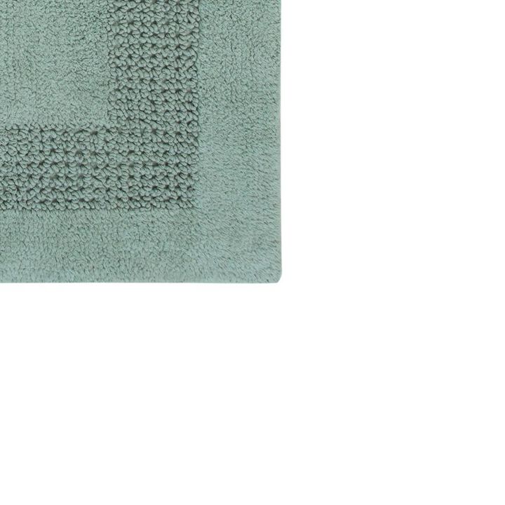 Perthshire Platinum Collection Beautiful Cotton Bath Rug Features Classic Racetrack Design Rug