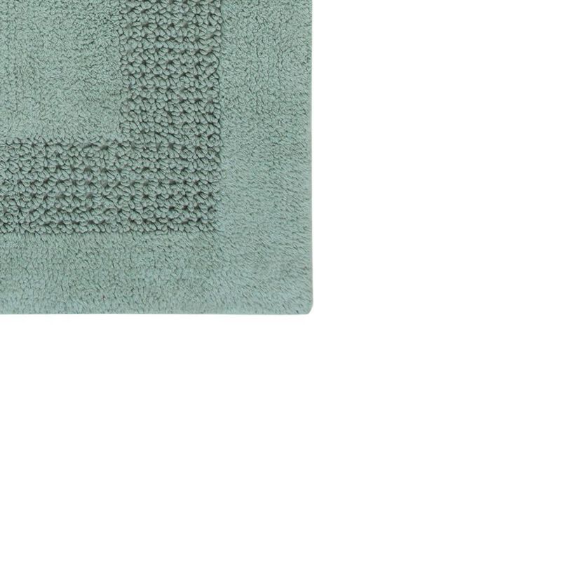 Perthshire Platinum Collection Beautiful Cotton Bath Rug Features Classic Racetrack Design Rug