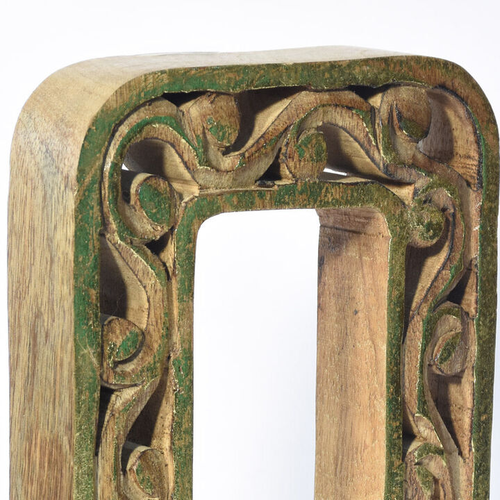 Vintage Natural Gold Handmade Eco-Friendly "0" Numeric Number For Wall Mount & Table Top Décor