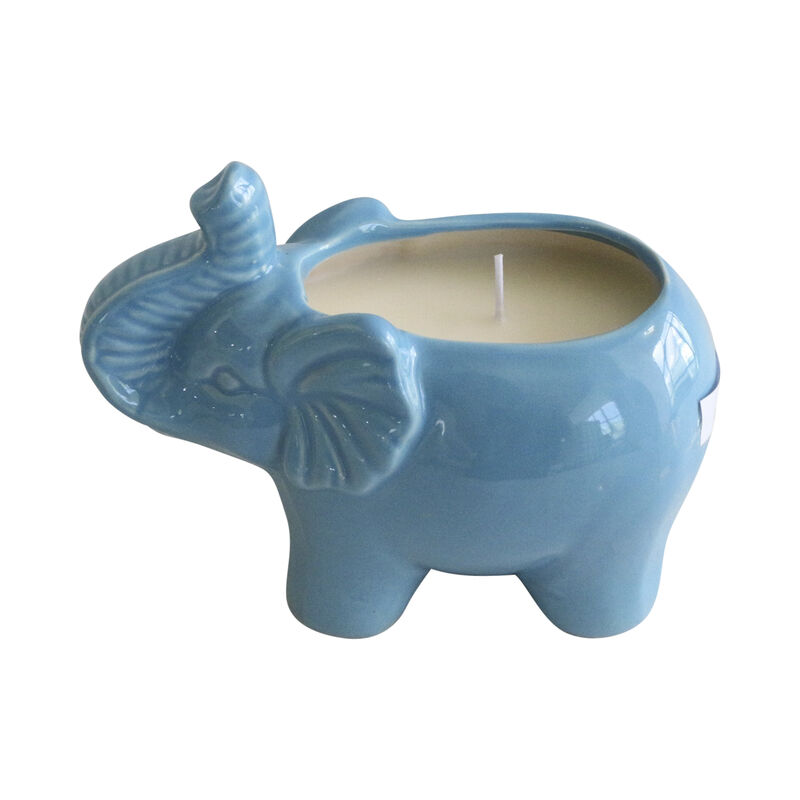 7" Elephant Citro Candle Set