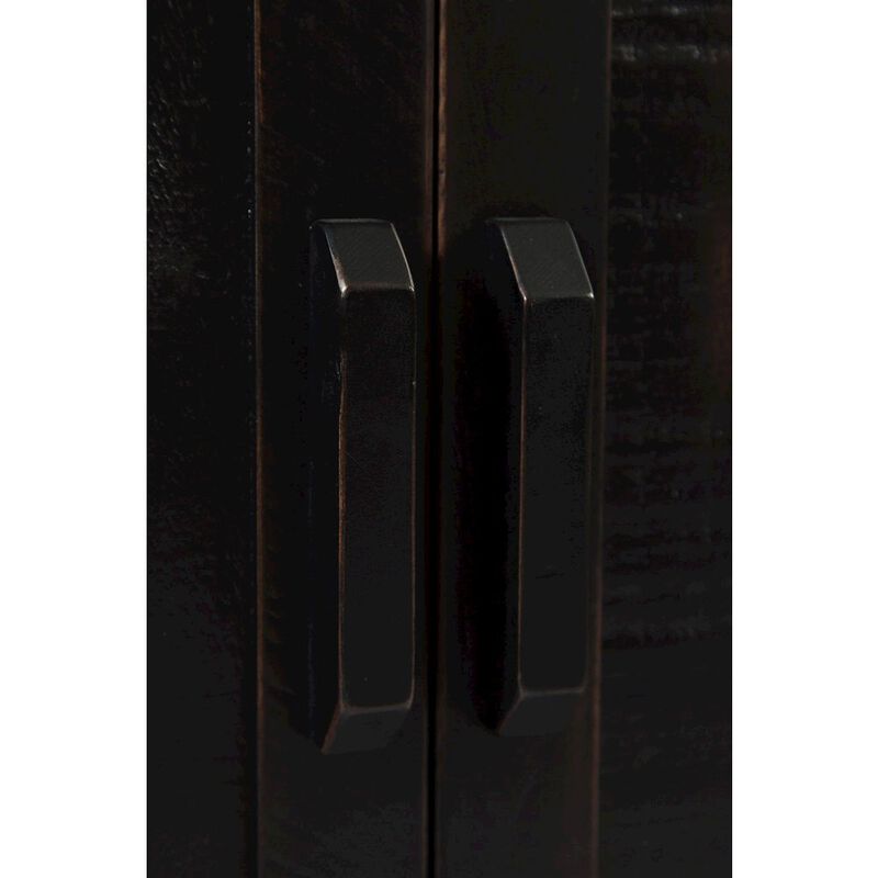 Jofran Madison County Rustic Reclaimed Solid Wood Farmhouse 60 Barn Door Server
