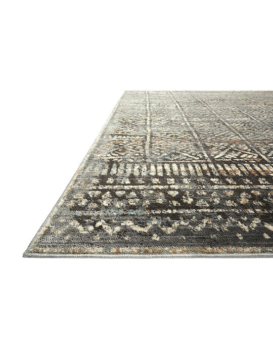Javari JV06 Charcoal/Silver 18" x 18" Sample Rug