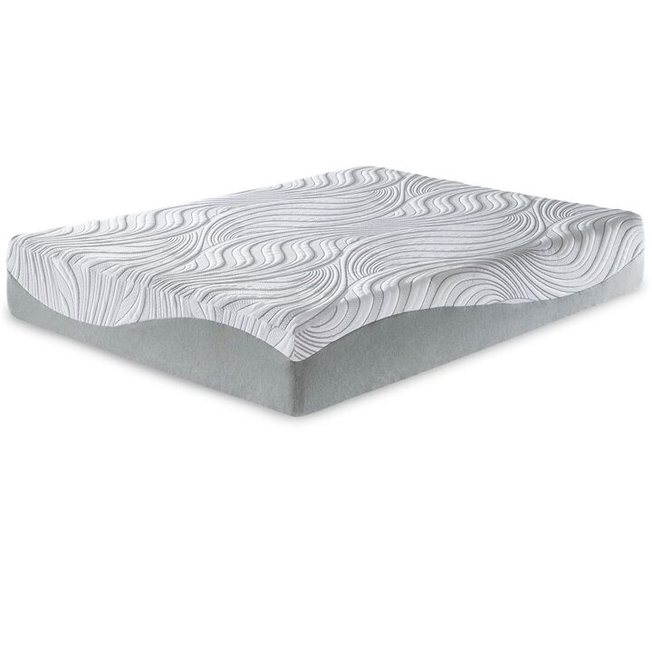 Meny California King Mattress, Memory Foam, Body Support 10 Inch - Benzara