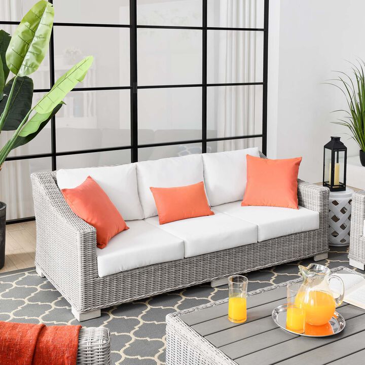 Modway - Conway Outdoor Patio Wicker Rattan Sofa