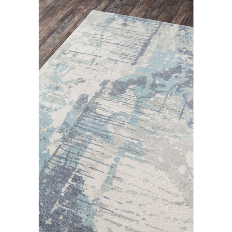 Momeni Casual Rectangle Area Rug, Blue, 8' X 11'