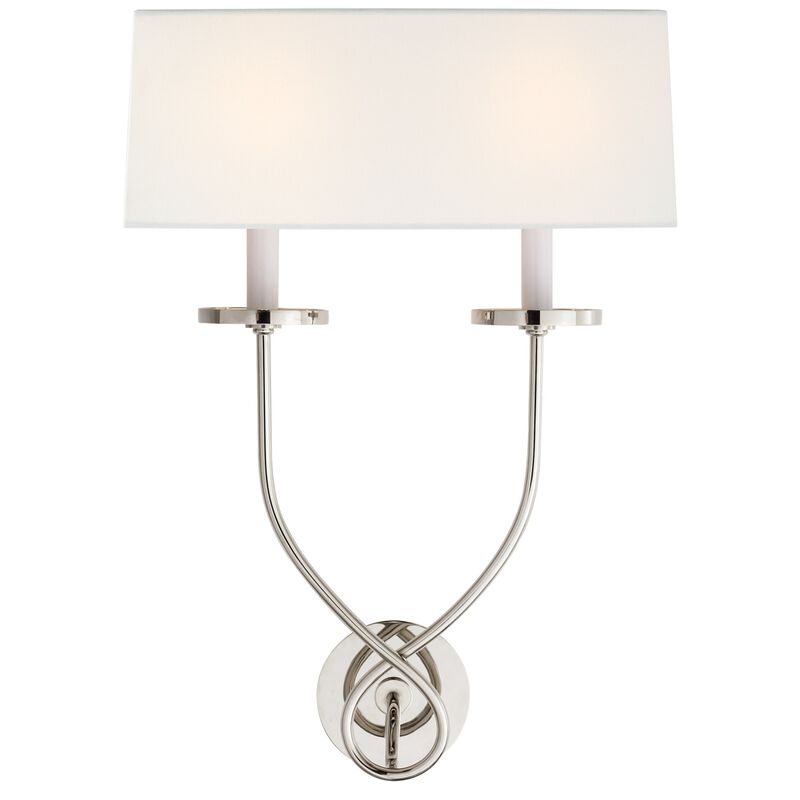 Symmetric Twist Single Sconce