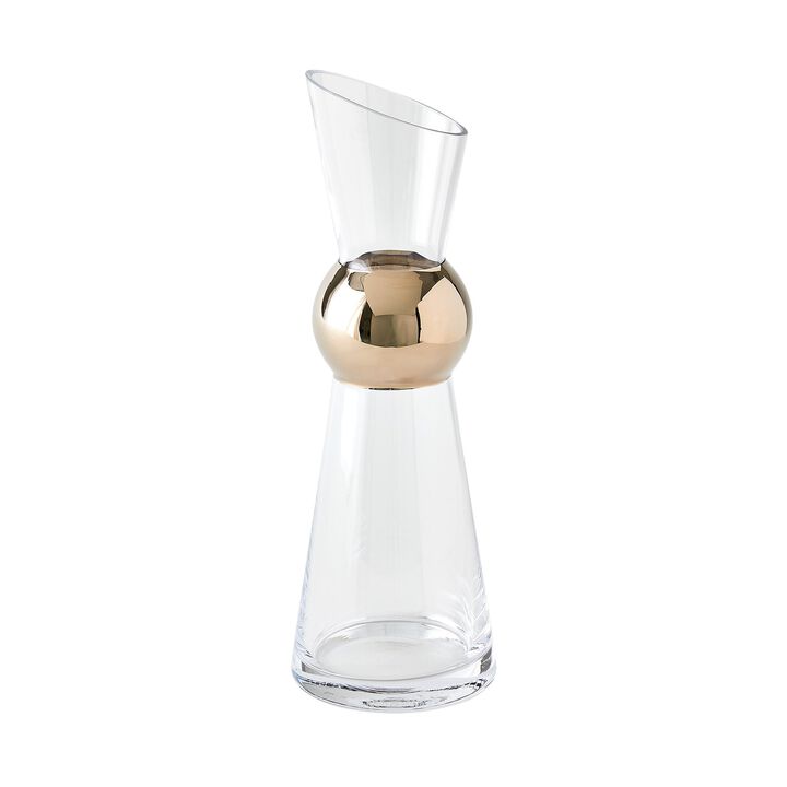 Metallic Orb Carafe