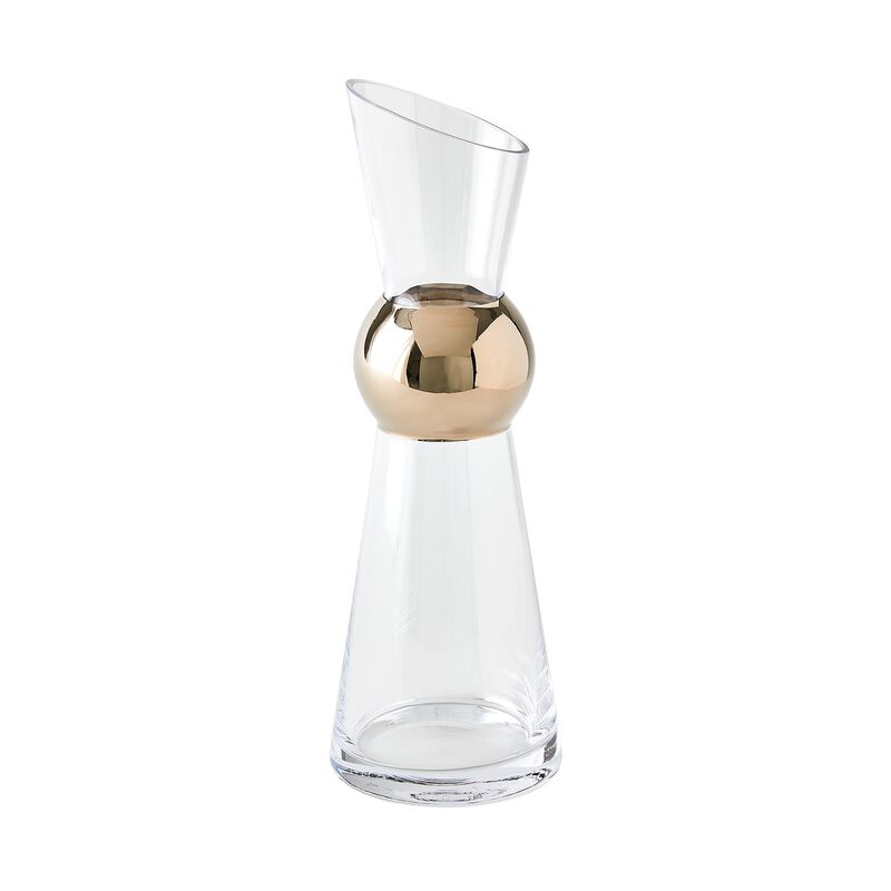 Metallic Orb Carafe