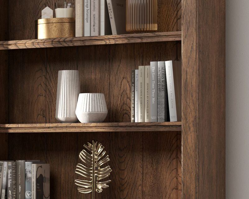 Tall Bookcase with Ladder
