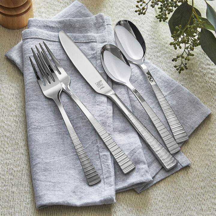 ZWILLING Kingwood 42-pc 18/10 Stainless Steel Flatware Set