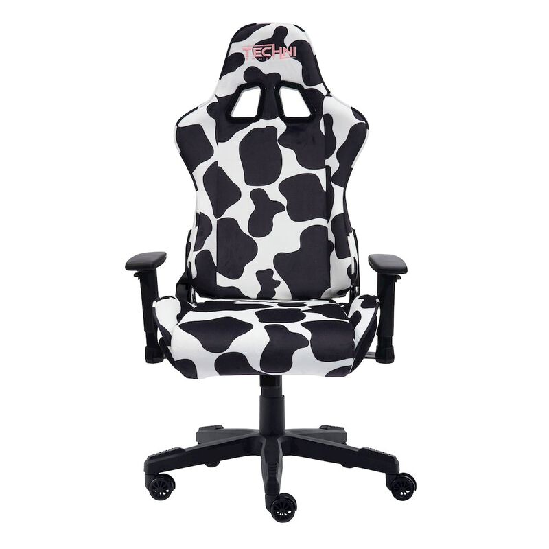 TS85 COW Print LUXX Series Gaming Chair