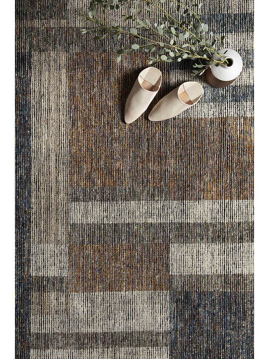 Issey ISY04 Denim/Multi 18" x 18" Sample Rug