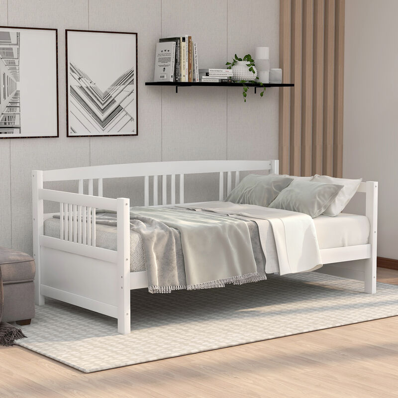 Merax Modern Solid Wood Daybed Sofa Bed