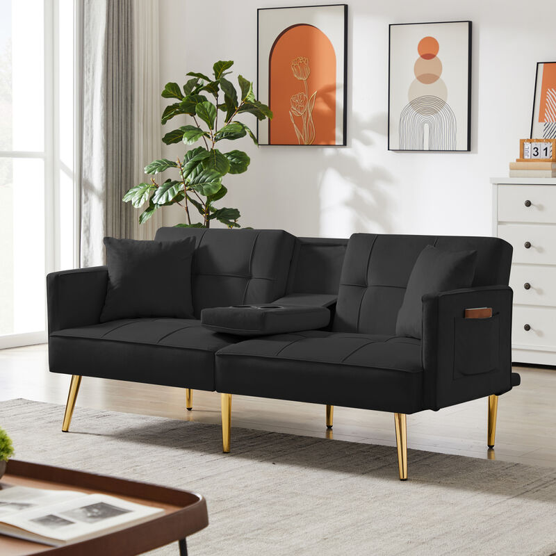 Velvet Sofa Bed