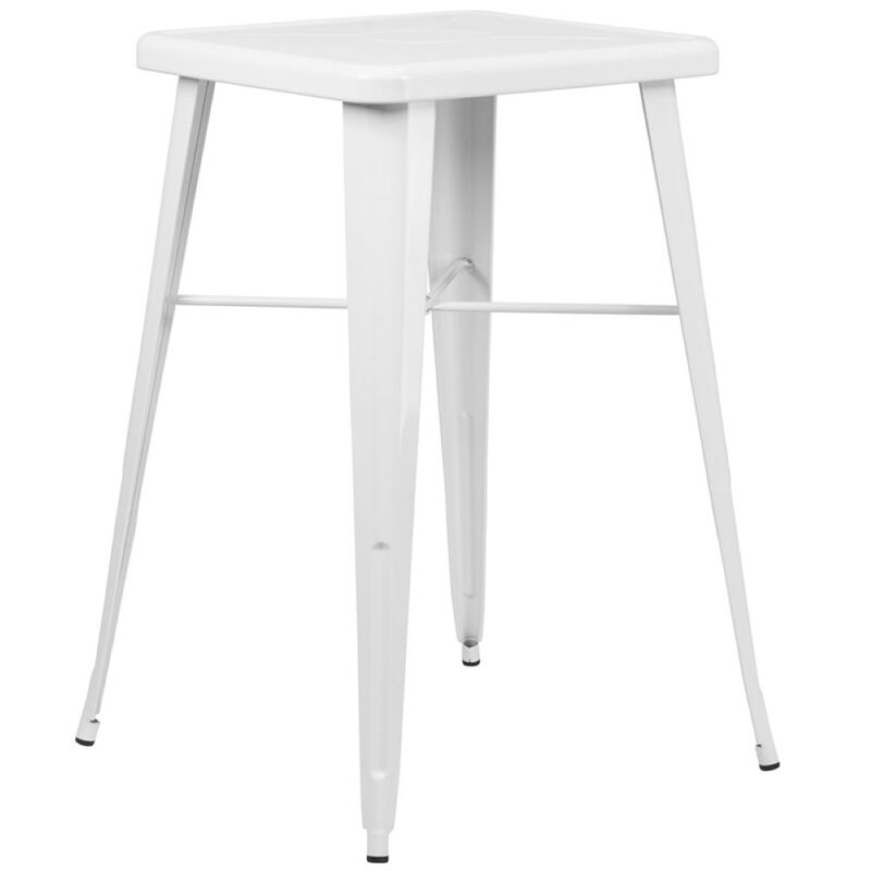23.75SQ  Metal Bar Table