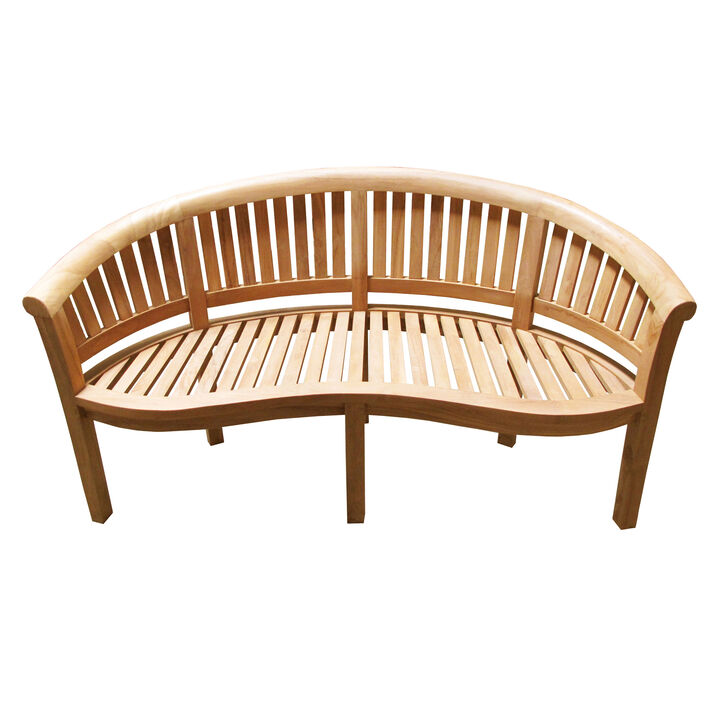 Teak California Bench (Medium Wide Edition)