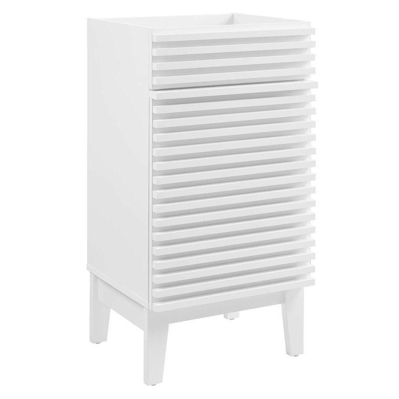 Render 18" Bathroom Vanity Cabinet (Sink Basin Not Included)