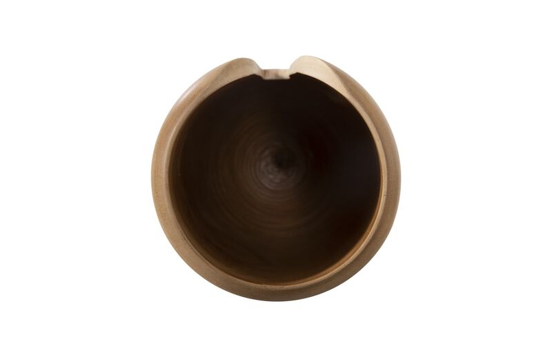 Interval Small Wood Vase