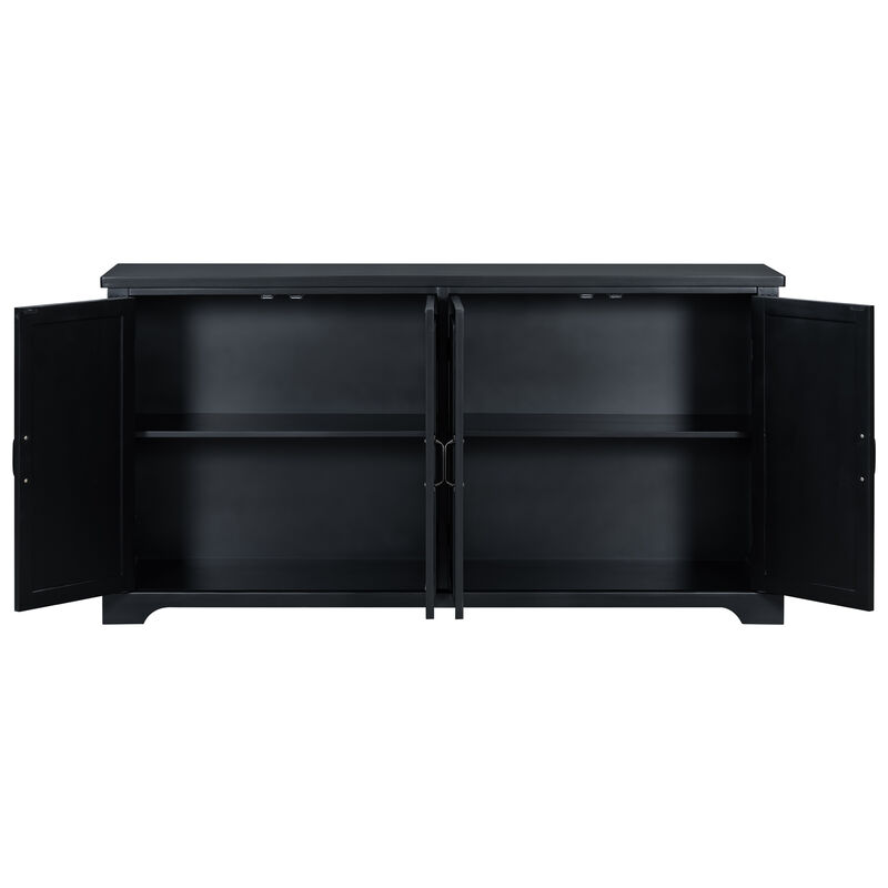 Merax American Country Style Wooden Sideboard Cabinet