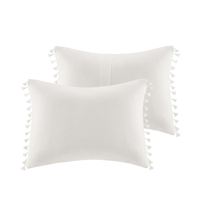 Gracie Mills Clare 3-Piece Bohemian Cotton Duvet Cover Set