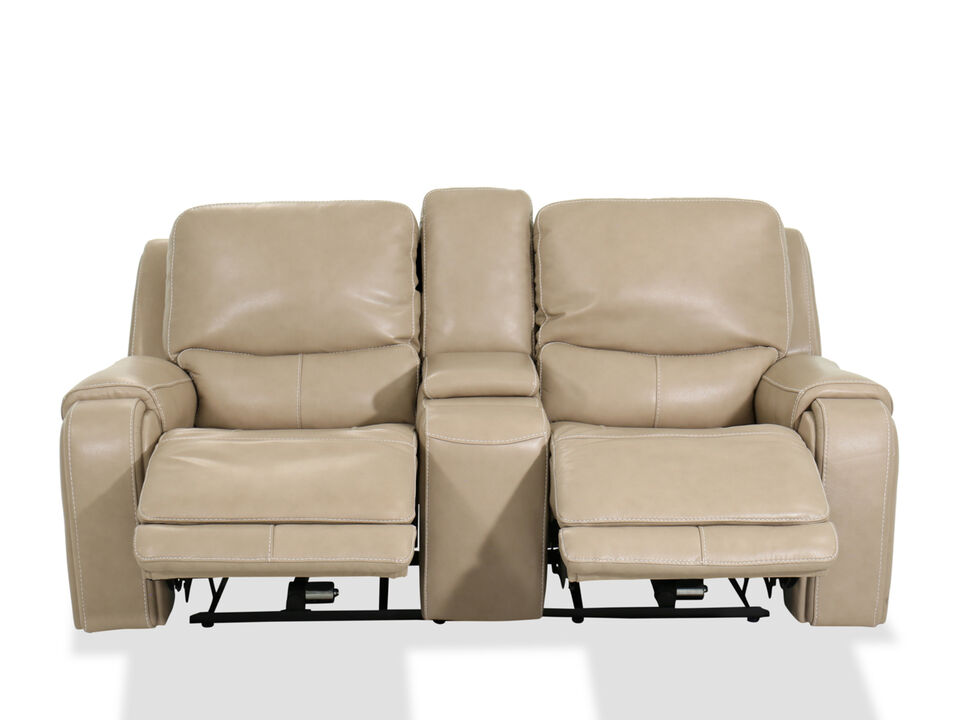 Longhorn Wheat Power Loveseat