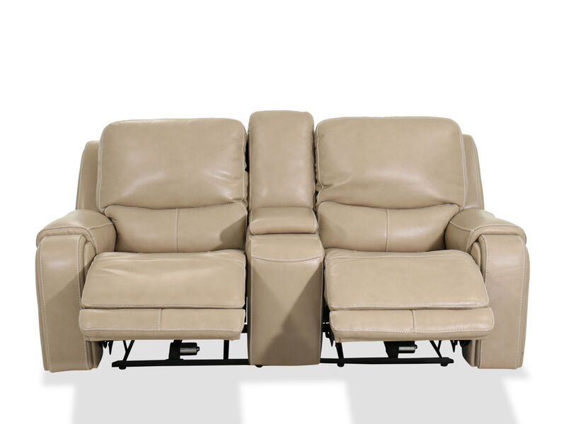 Longhorn Wheat Power Loveseat