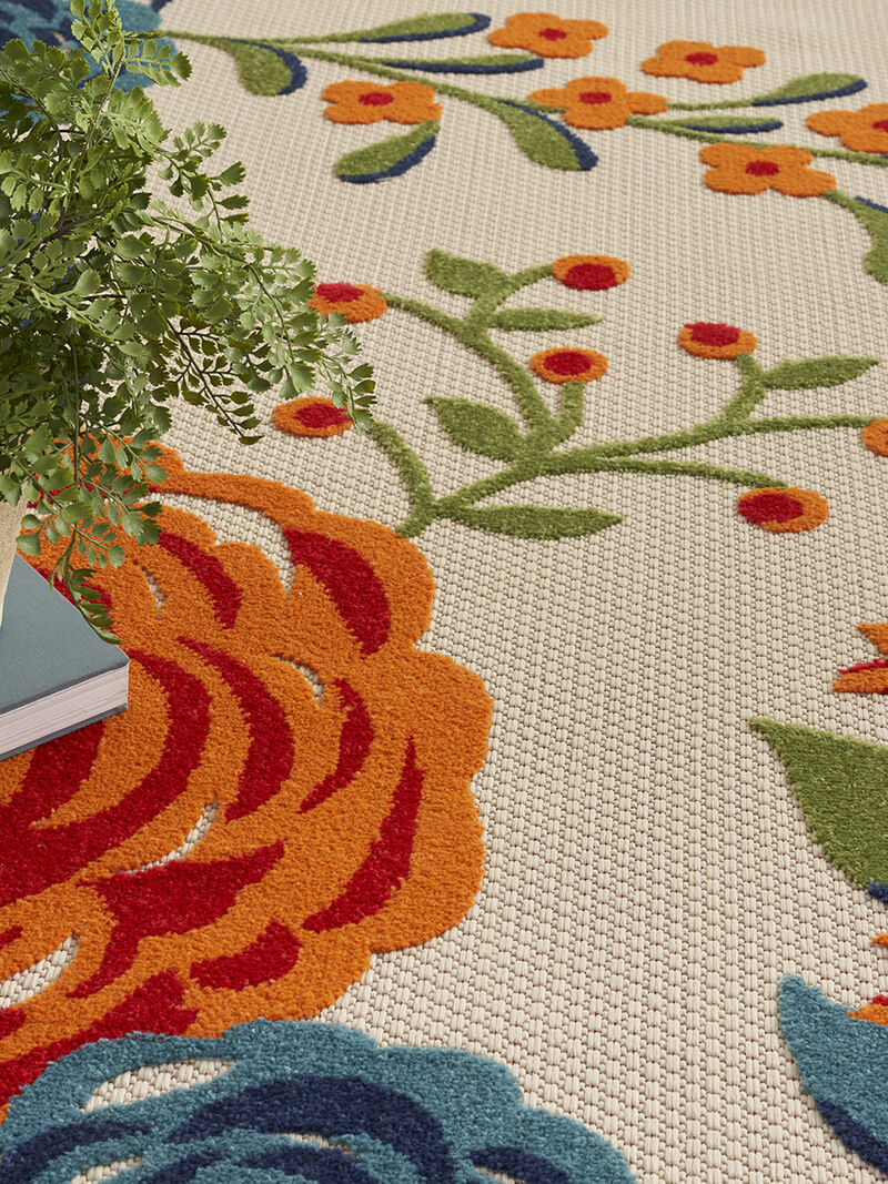 Aloha ALH32 Multicolor 6' x 9' Rug
