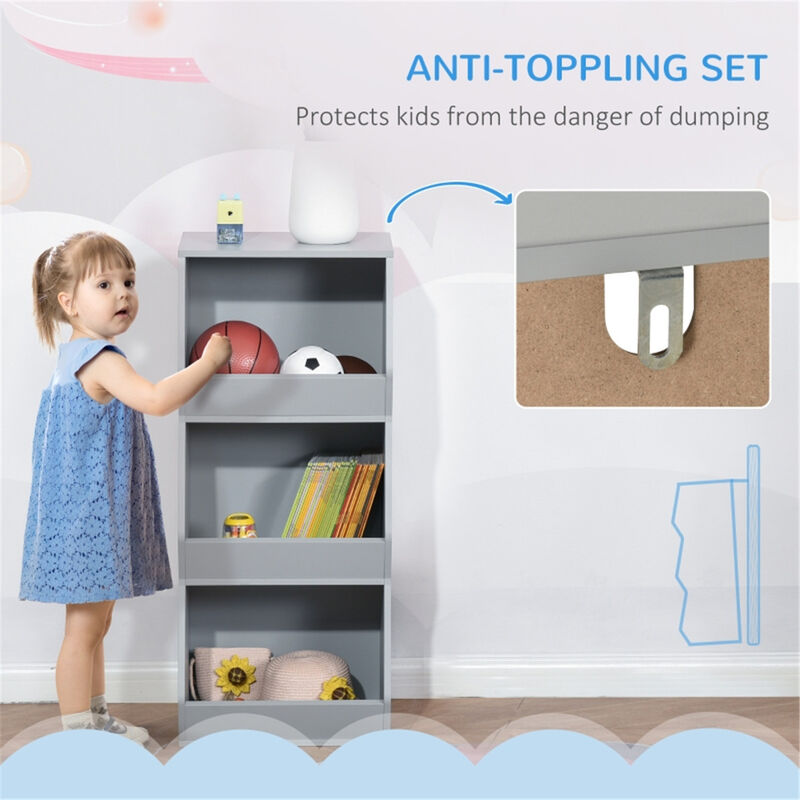 Toy Storage Cabinet – Spacious and Organized Solution for Kids' Room or Playroom