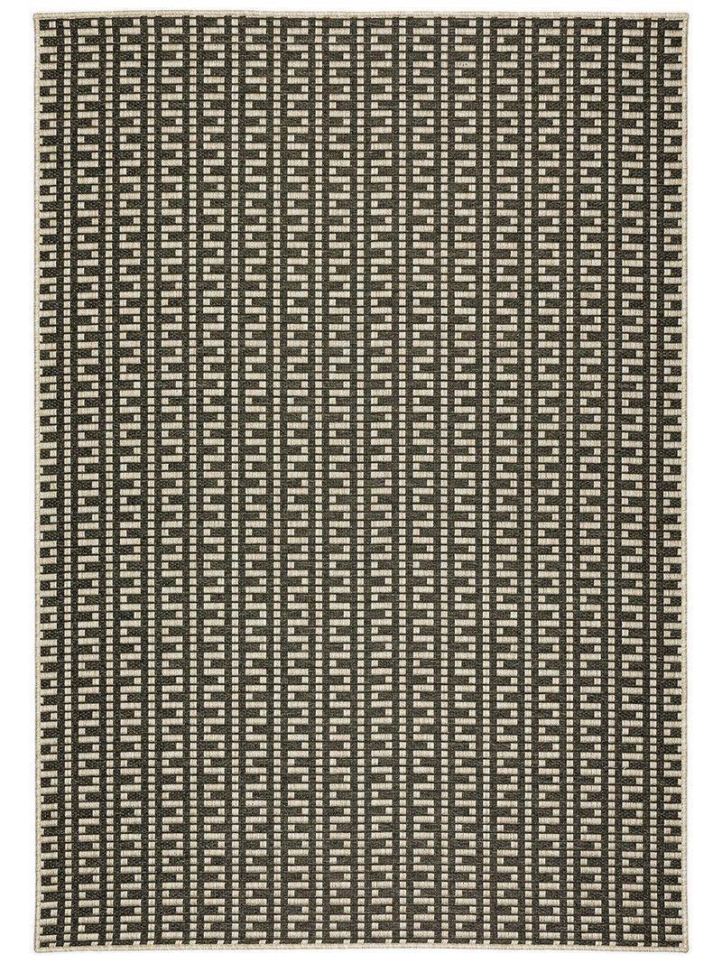 Bali BB9 Charcoal 3' x 5' Rug