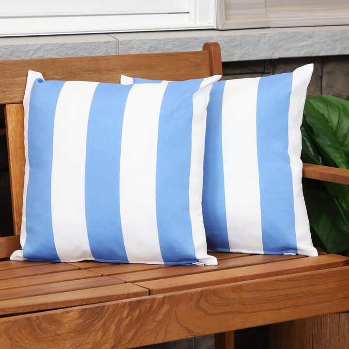 Sunnydaze Set of 2 17" x 17" Decorative Throw Pillows