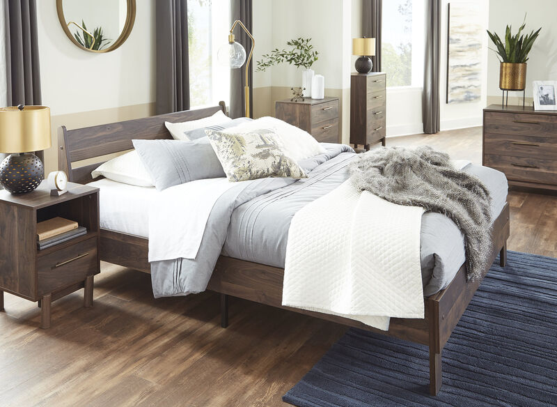 Queen Panel Platform Bed