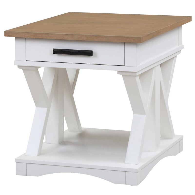 Parker House Furniture Parker House Americana Modern - Cotton End Table