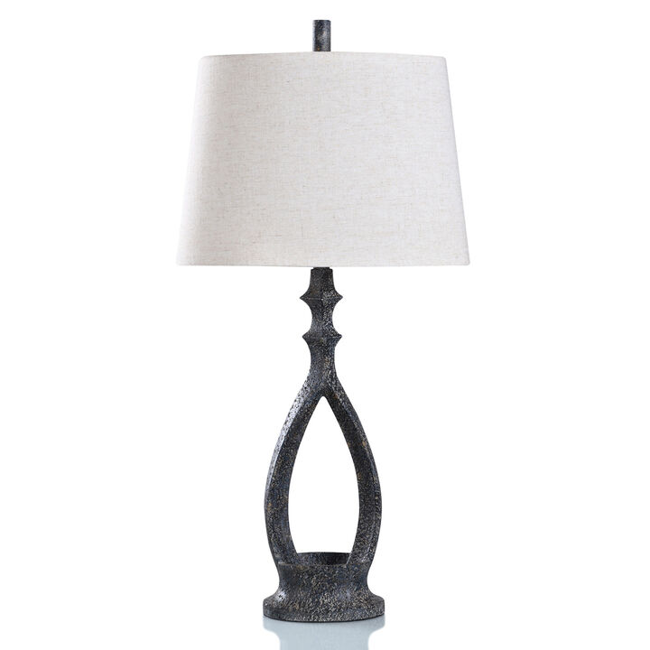 Bronze Stone Table Lamp