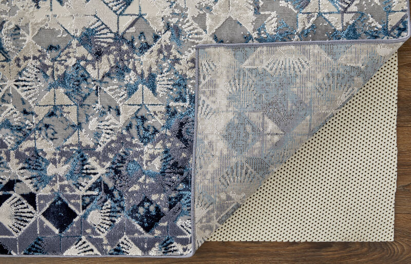 Indio 39H0F Blue/Ivory/Gray 9'2" X 12' Rug