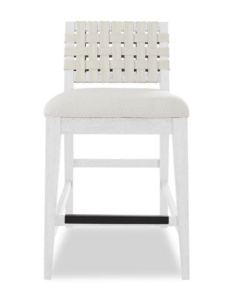 Staycation Woven Counter Height Stool