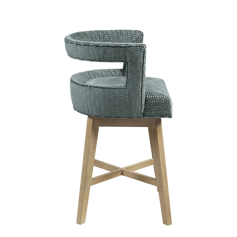 Gracie Mills Sonny Contemporary Swivel Counter Stool