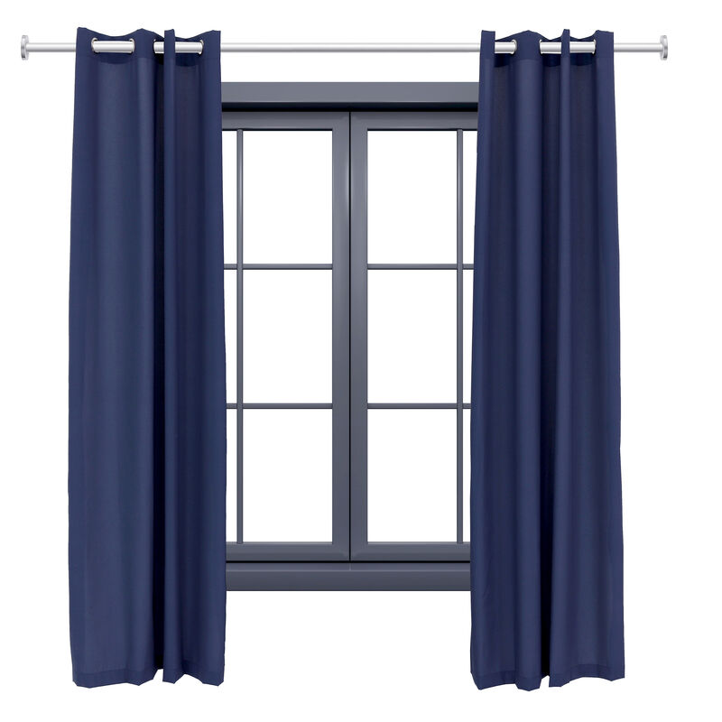 Sunnydaze Modern Outdoor Curtain Panel - 52 in x 96 in