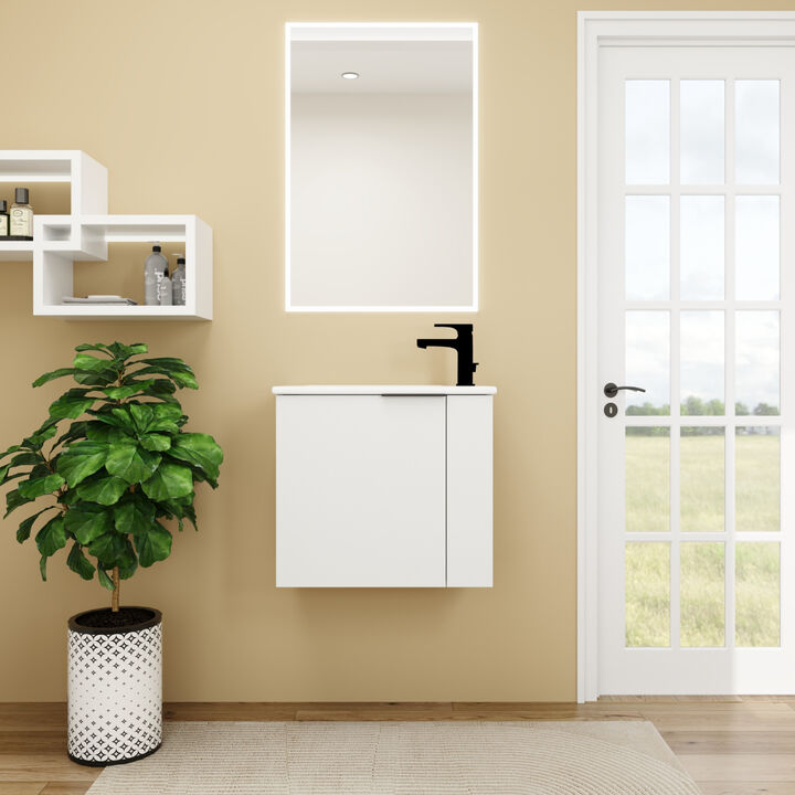22" Floating Vanity with Soft Close Door