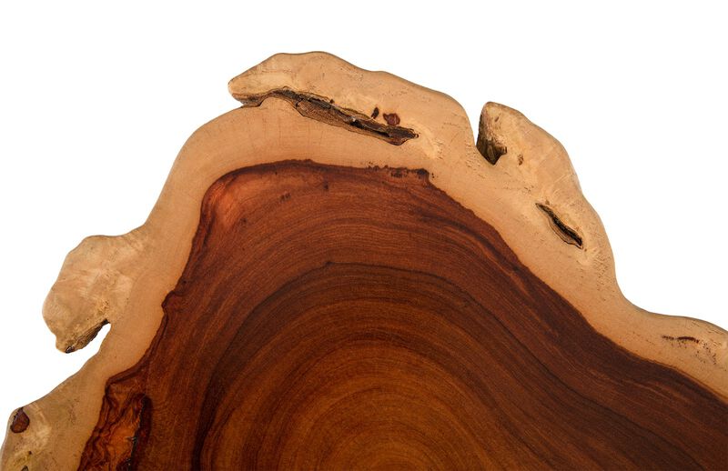 Burled Side Table