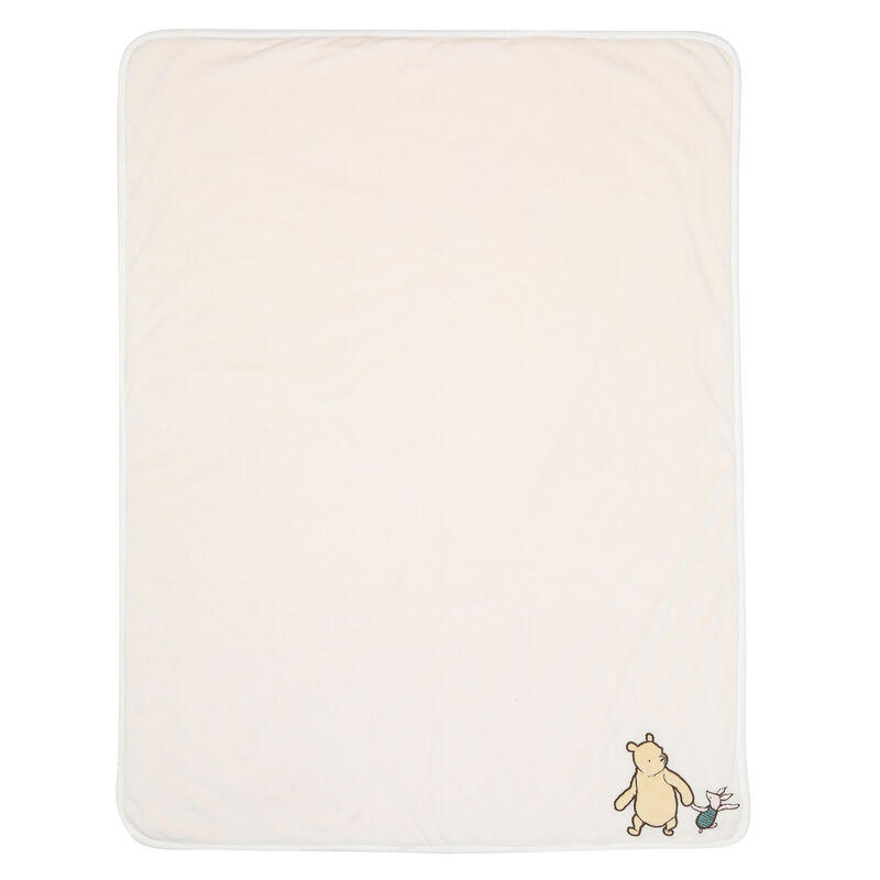 Lambs & Ivy Disney Baby Classic Winnie the Pooh Blanket & Plush Baby Gift Set