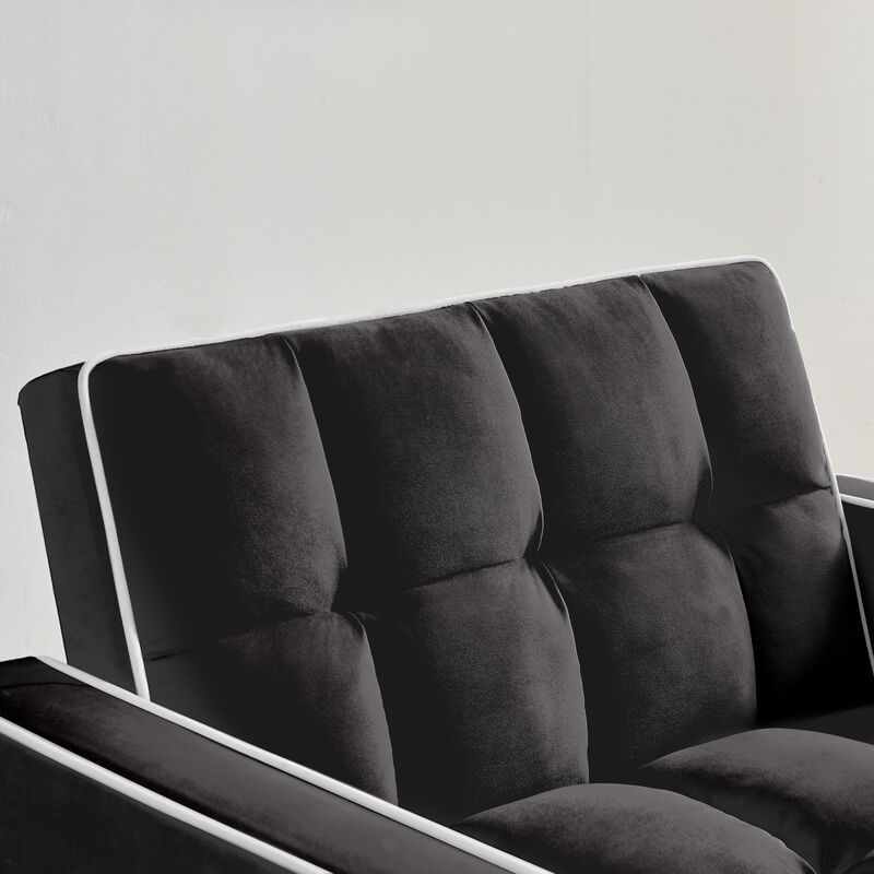 Three-in-one sofa bed chair folding sofa bed adjustable back into a sofa recliner single bed adult modern chair bed