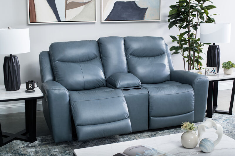 Mindanao Power Reclining Loveseat with Console